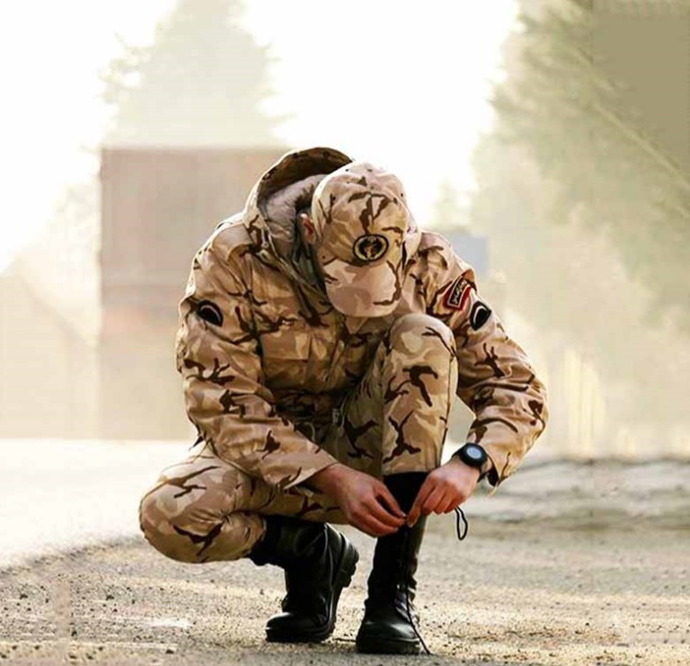 ایوب قلعه غروب پادگان